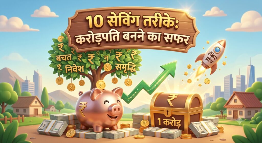 10 सेविंग के तरीके जो बना सकते हैं करोड़पति